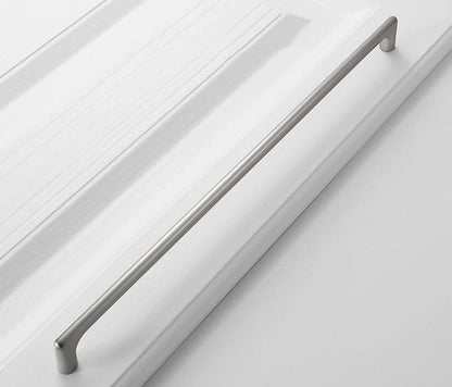 Nickel Kitchen Cabinet Pulls Wardrobe Handles 320 mm
