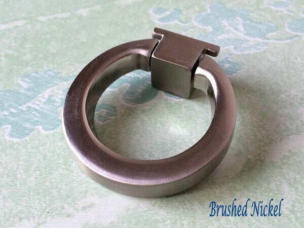 Nickel Ring Draewr Pull