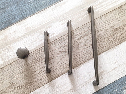 pewter cupboard handle