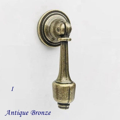 Schubladenknauf im Vintage-Look, Antik-Bronze, Schubladengriffe