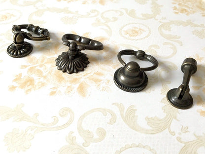 Schubladenknauf im Vintage-Look, Antik-Bronze, Schubladengriffe