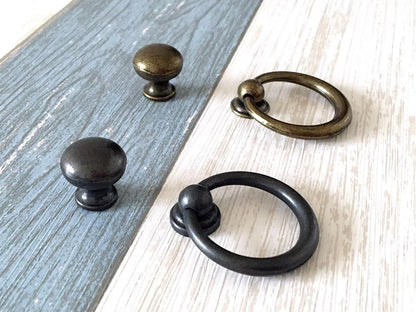Small Drawer Knobs Vintage