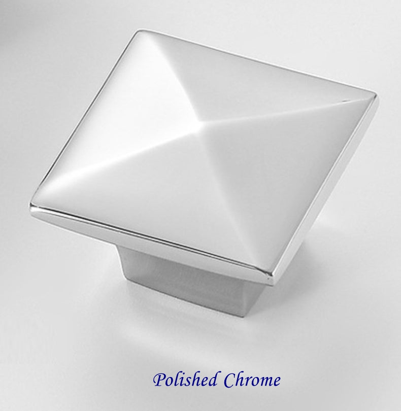 Square Cabinet Pulls Silver Knobs Modern