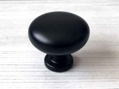 Poignée de tiroir noire pour armoire, 3,5" x 6" | Centres