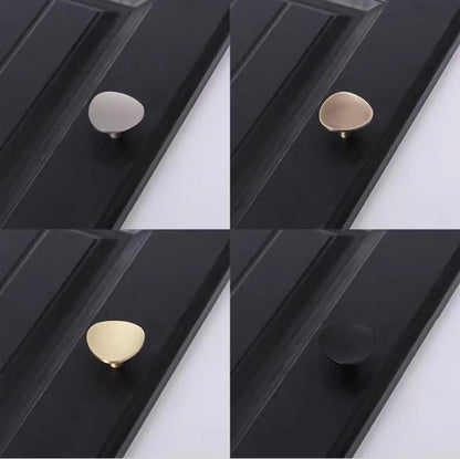 Minimalistische Messing Gold Moderne Schrankknöpfe Dreieck 